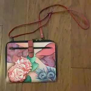 Anuschka Crossbody for Tablet and Organizer